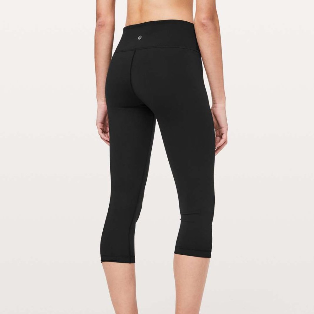 lululemon Wunder Under Crops Luxtreme - Black